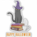 Suche nach halloween aufkleber Katze