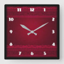 Suche nach roter hintergrund wanduhren Elegant