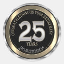 Suche nach 25 jahre aufkleber Geburtstag