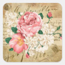 Suche nach vintage blumen aufkleber Rose