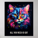 Suche nach katzenliebhaber poster Modern