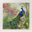 Suche nach blauer pfau puzzle Blätter