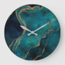Suche nach blauer marmor wanduhren Aquamarin