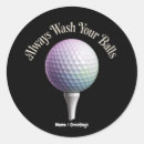 Suche nach golf ball aufkleber Lustig