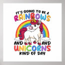 Suche nach einhorn des regenbogens poster Pferd