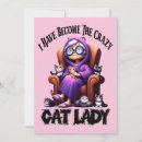 Suche nach verrückte katze einladungen Für sie