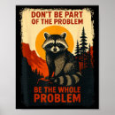 Suche nach lustiger waschbär poster Paar