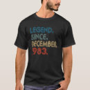 Suche nach legende seit 1983 tshirts Alt