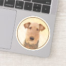 Suche nach airedale terrier aufkleber Niedlich