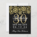 Suche nach 30 geburtstag save the date Schwarz