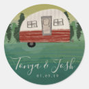 Suche nach vintager camper aufkleber Wald