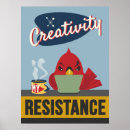 Suche nach kreativität poster Künstler