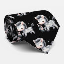 Suche nach zebramuster krawatten Schwarz weiß