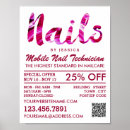 Suche nach nail salon poster Kosmetikerin