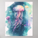 Suche nach jellyfish poster Aquarell
