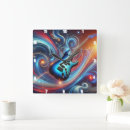 Suche nach e gitarre poster wanduhren Musikinstrument