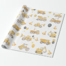 Suche nach baustellen geschenkpapier Kipper