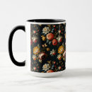 Suche nach schwarze blume tassen Vintage