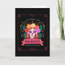 Suche nach dia de los muertos karten Skelett