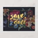 Suche nach vintage save the date postkarten Gold
