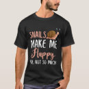 Suche nach schnecke tshirts Liebhaber