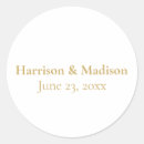 Suche nach goldene hochzeit aufkleber Minimal