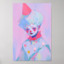 Suche nach trauriger clown poster Bunt