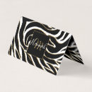 Suche nach zebra print visitenkarten Gold