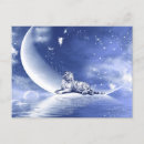 Suche nach sichelförmiger mond postkarten Fee