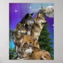 Suche nach wolf und mond poster Natur