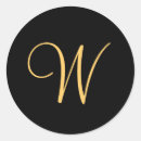Suche nach monogramm w aufkleber Skript