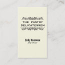 Suche nach delikatessen visitenkarten Sandwich shop