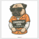 Suche nach pug aufkleber Lustig