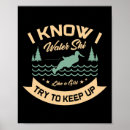 Suche nach wasserski poster Skifahren
