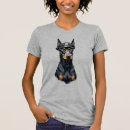 Suche nach schwarzer dobermann tshirts Welpe