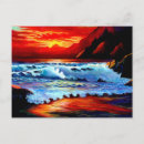 Suche nach ruhige malerei postkarten Sonnenuntergang