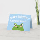 Suche nach froschkarte Kawaii