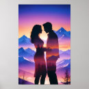 Suche nach couple silhouette poster Paar