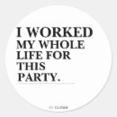 Suche nach glücklicher ruhestand aufkleber Party