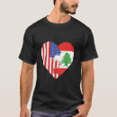 Suche nach der libanon flagge tshirts Usa