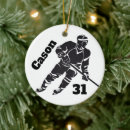 Suche nach hockey ornamente personalisiert