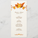 Suche nach herbstlich hochzeit menükarten Blätter
