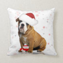 Suche nach bulldoggen kissen Weihnachten