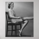 Suche nach frau im schwarzen poster Volle länge