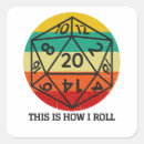 Suche nach würfel aufkleber D20