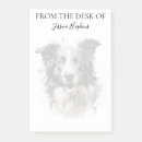 Suche nach border collie post it Hund