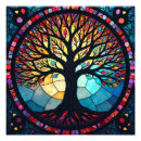 Suche nach mosaik blumen poster Blau