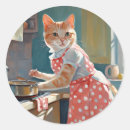 Suche nach hausfrau aufkleber Kochen