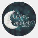 Suche nach neuer mond aufkleber Babyparty