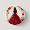 Suche nach kleider buttons Rotes kleid